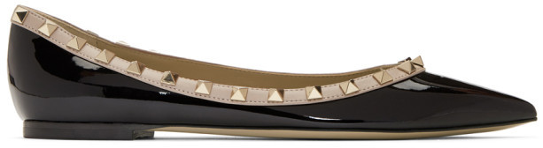 valentino rockstud ballet flats sale