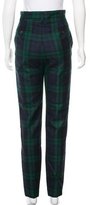 Thumbnail for your product : Marc Jacobs High-Rise Plaid Pant