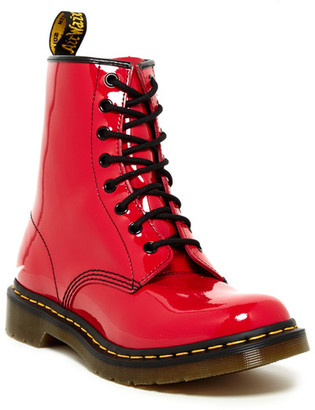 Dr. Martens Patent Lace-Up Boot