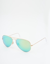 Thumbnail for your product : Ray-Ban Aviator Sunglasses 0RB3025