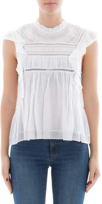 Etoile Isabel Marant White Cotton Undershirt