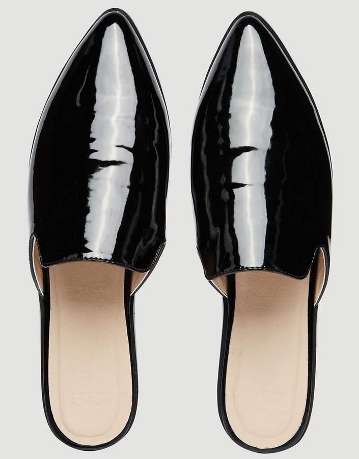 asos flat mules