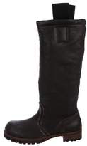 Thumbnail for your product : Rick Owens Leather Knee-High Boots