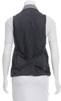 Thumbnail for your product : Marc by Marc Jacobs Herringbone Peak-Lapel Vest