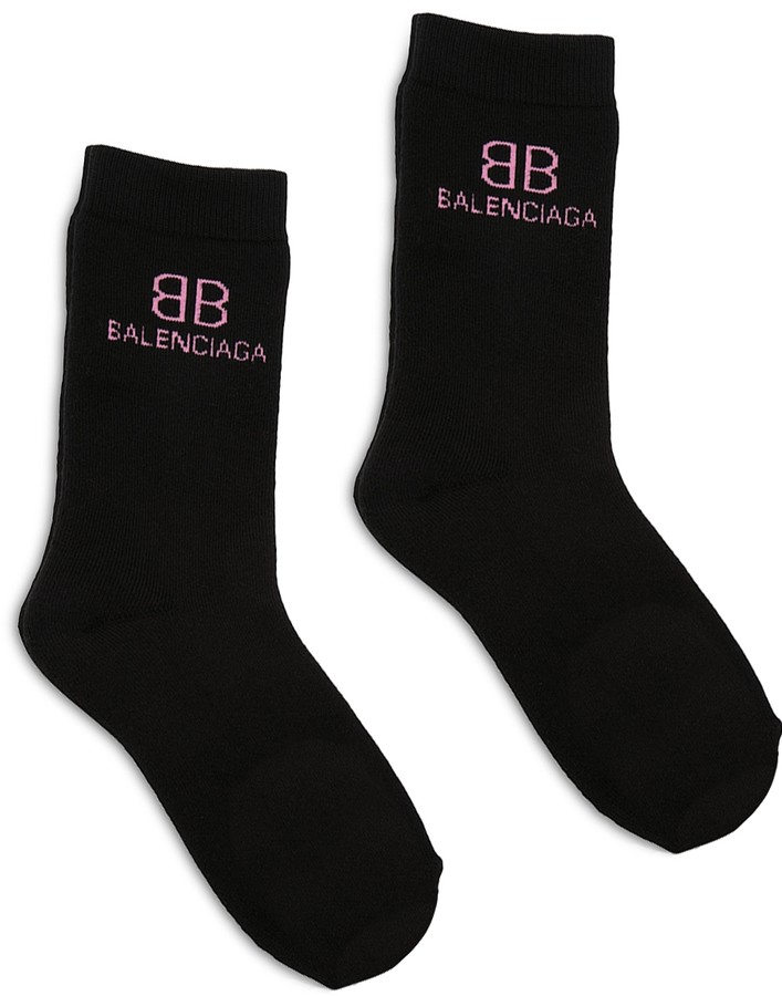 neon balenciaga socks