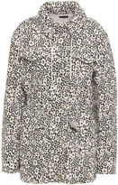 Thumbnail for your product : ATM Anthony Thomas Melillo Leopard-print Stretch Cotton-canvas Jacket