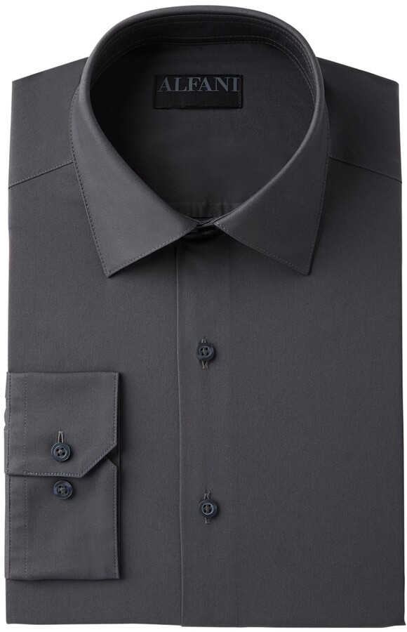 Alfani AlfaTech by Men's Slim-Fit Performance Stretch Easy-Care Solid ...