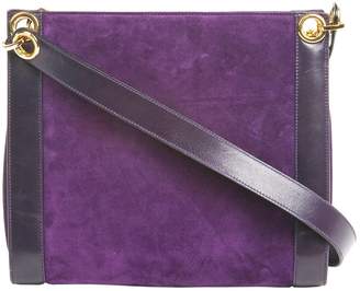 Ferragamo Purple Suede Handbags