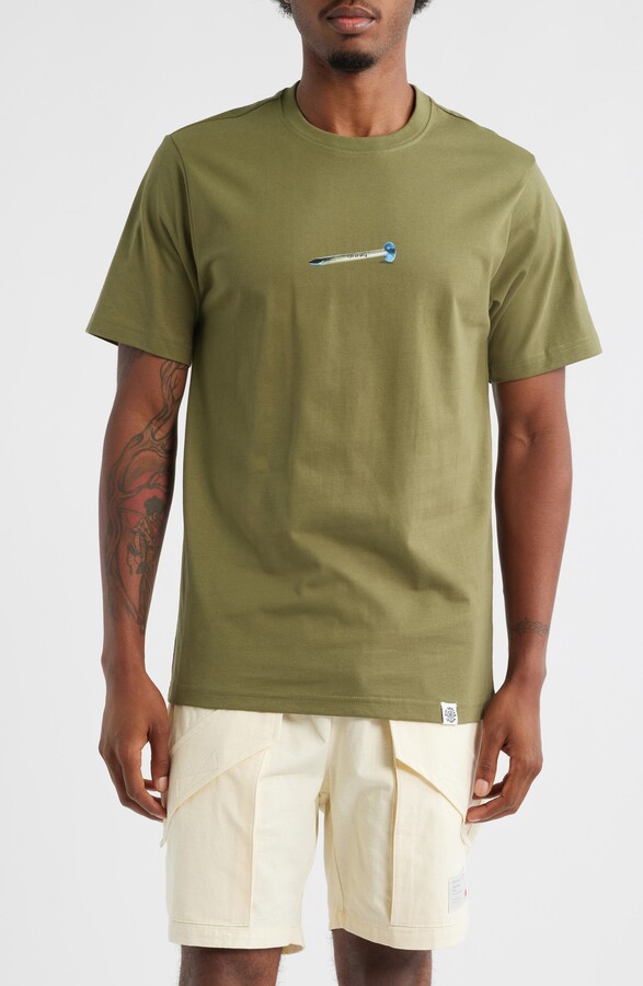 VIC GARCIA WORLD Tough As Nails Cotton Graphic T-Shirt