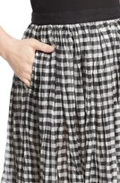 Thumbnail for your product : Comme des Garcons Women's Check Print Organdy Skirt