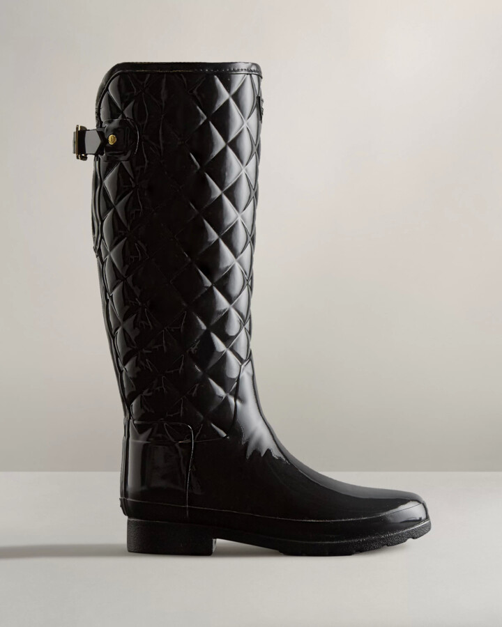 Hunter Quilted Boots | Shop the world's largest collection of fashion |  ShopStyle