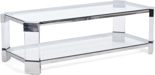 TJMAXX 58X18 Pinnacle Acrylic Cocktail Table