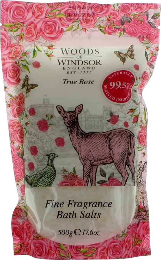 Woods of Windsor True Rose by Woods of Windsor, 17.6oz Bath Salts women