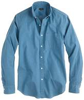 Thumbnail for your product : J.Crew Slim Secret Wash heather poplin shirt