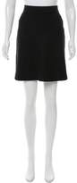 Thumbnail for your product : Alaia Wool A-Line Skirt