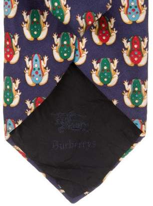 Burberry Silk Printed Tie