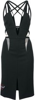 Thumbnail for your product : Philipp Plein Sutter cut out dress