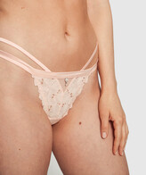 Thumbnail for your product : Enchanted Princess Boulevard V String Knicker - Light Pink