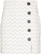 Thumbnail for your product : Skiim Sienna wave pattern mini skirt