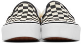 Thumbnail for your product : Vans Black and White OG Classic Slip-On Platform Sneakers