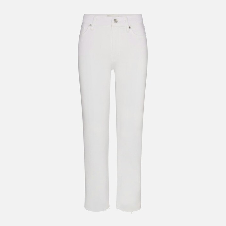 Frame Le Sleek Straight Crop Jeans