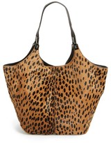 Thumbnail for your product : Elizabeth and James 'Cynnie' Calf Hair & Leather Shopper