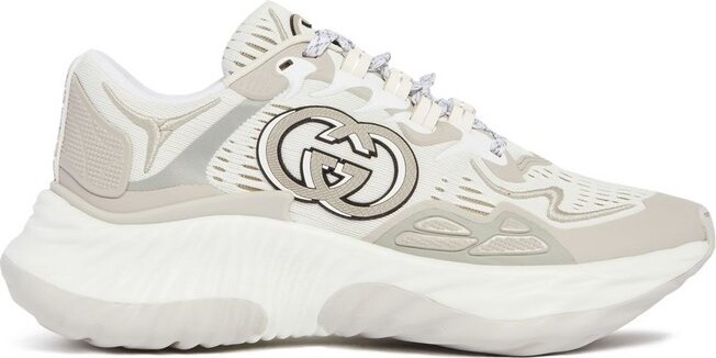 Gucci Ripple Lace-Up Sneakers - ShopStyle