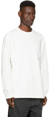 Name White Long Sleeve Pocket T-Shirt