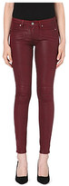 Thumbnail for your product : Paige Denim Ollie skinny coated stretch-denim jeans