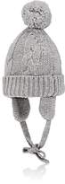 Thumbnail for your product : Barneys New York Kids' Pom-Pom Cashmere Hat - Gray