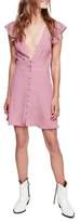 Thumbnail for your product : Free People Carolina Mini Button-Front Dress