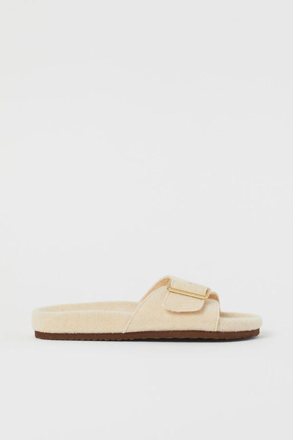 h and m womens slippers