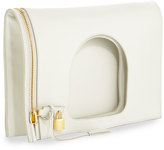 Thumbnail for your product : Tom Ford Alix Leather Padlock & Zip Shoulder Bag