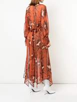 Thumbnail for your product : Petar Petrov Delmar asymmetrical chiffon dress