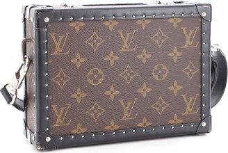Louis Vuitton Clutch Box Bag Monogram Canvas - ShopStyle