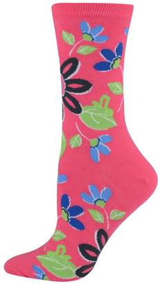 Hot Sox Flower Trouser Sock