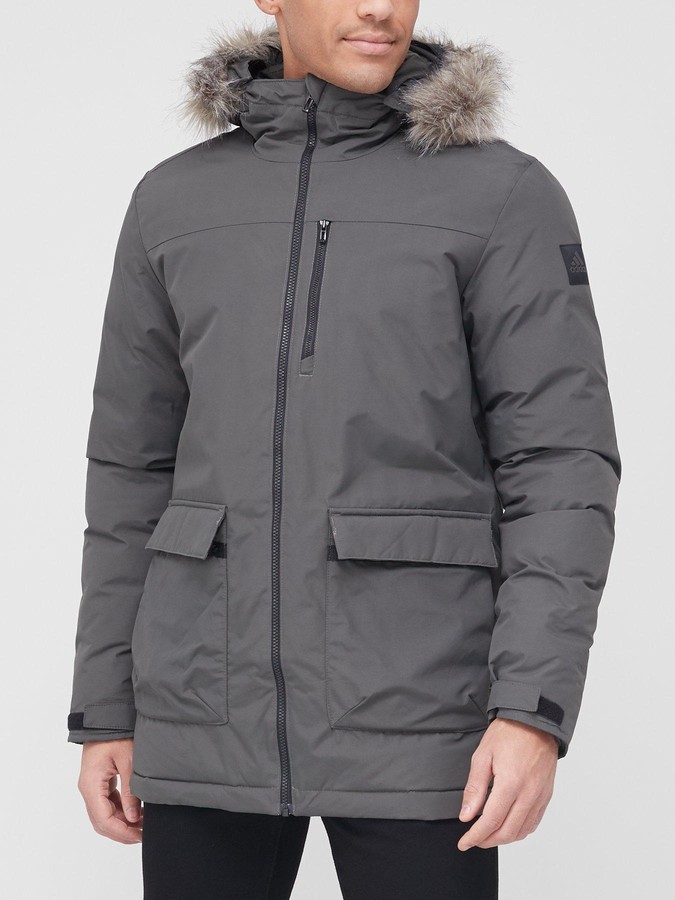 adidas Xploric Parka - Khaki - ShopStyle Outerwear
