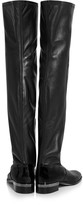 Thumbnail for your product : Reed Krakoff Oxford leather over-the-knee boots