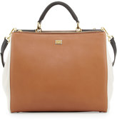 Thumbnail for your product : Dolce & Gabbana Miss Sicily Tricolor Satchel Bag