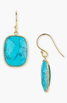Thumbnail for your product : Argentovivo Turquoise Drop Earrings