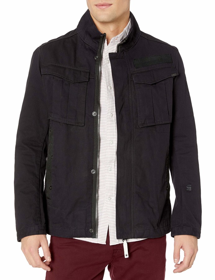 chambray pw hooded jacket