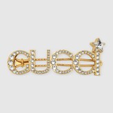 Thumbnail for your product : Gucci Crystal hair slide