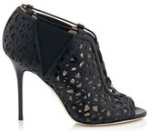 Thumbnail for your product : Jimmy Choo Tactic Black Nappa and Shiny Leather Sandal Booties