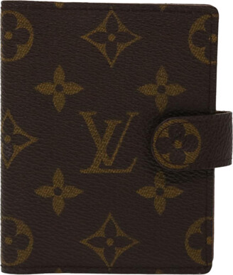 Louis Vuitton Couverture Agenda De Bureau Brown Canvas Wallet (Pre-Own