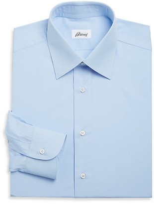 Brioni Regular-Fit Cotton Dress Shirt