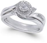 Thumbnail for your product : Macy's Diamond Twist Bridal Set (1/3 ct. t.w.) in 14k White Gold