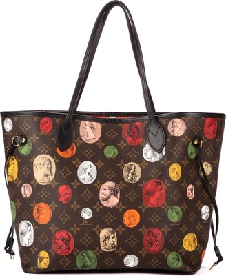 9Lines Louis Vuitton Canvas Tote Bag Multi-Color Unisex Tote Bags