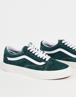 Vans Old Skool Green | Shop the world's largest collection of fashion |  ShopStyle