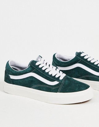green vans suede