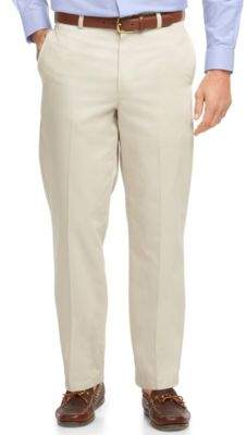 L.L. Bean Wrinkle-Free Lightweight Chinos, Natural Fit Plain Front